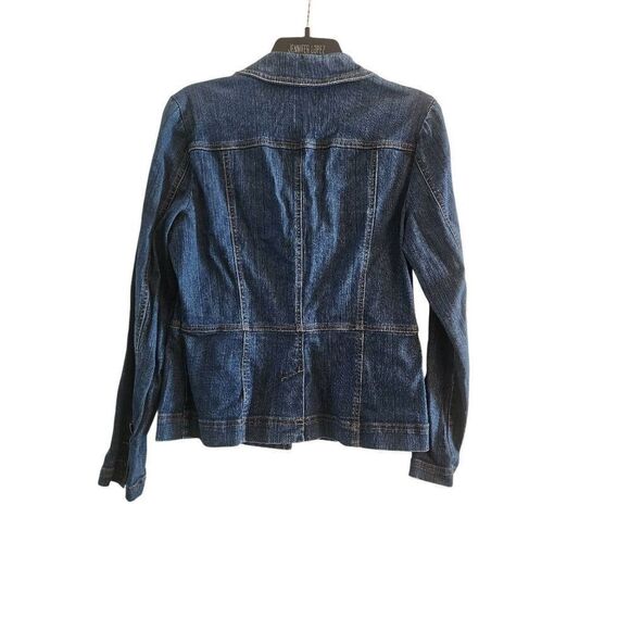 St Johns Bay stretch denim jacket size small - Picture 2 of 7